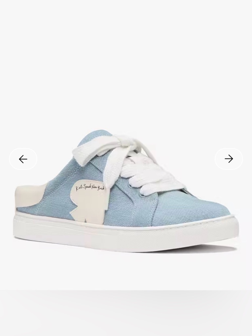 Kate spade Charli Denim Mule Sneaker